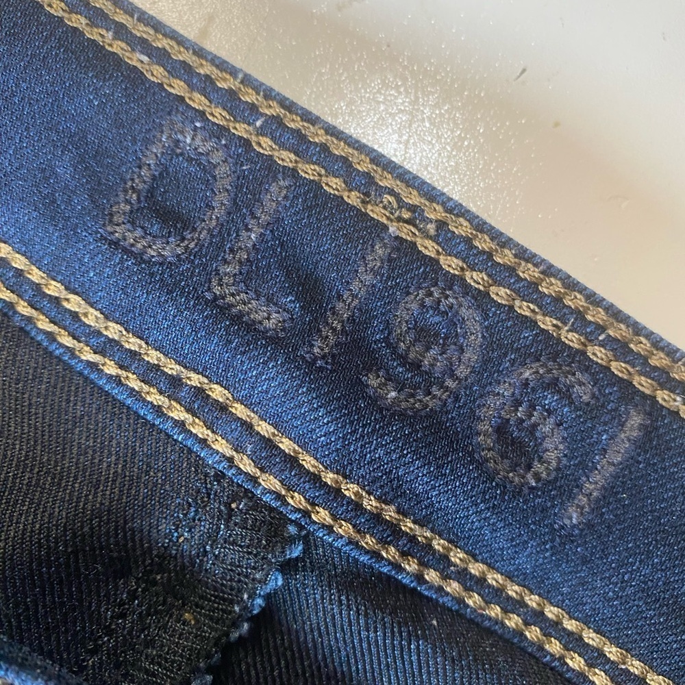 DL1961 Angel Mid Rise Skinny Ankle Jeans, Size 30, 4-Way Stretch - Picture 5 of 7